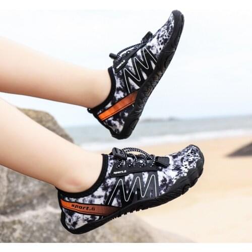 Non Slip Breathable Family Boys Girls Upstream Wading Shoe Children Beach Barefoot Aqua Shoes Men Women Quick-Dry Water Shoes
