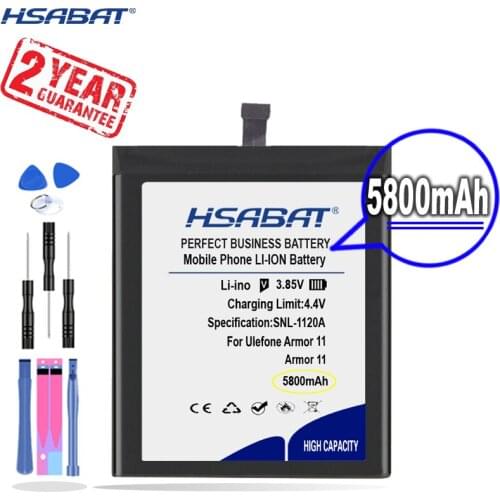 New Arrival [ HSABAT ] 5800mAh Replacement Battery for Ulefone Armor 11