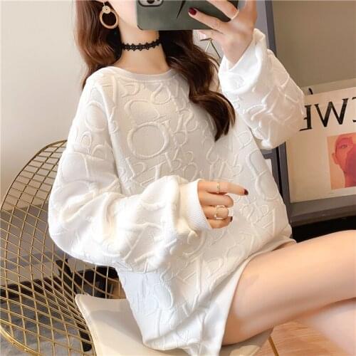 2021 Autumn Korean Sweatshirt Long Sleeve Hooded Loose Thin Design Top Hoodie Chinese Style