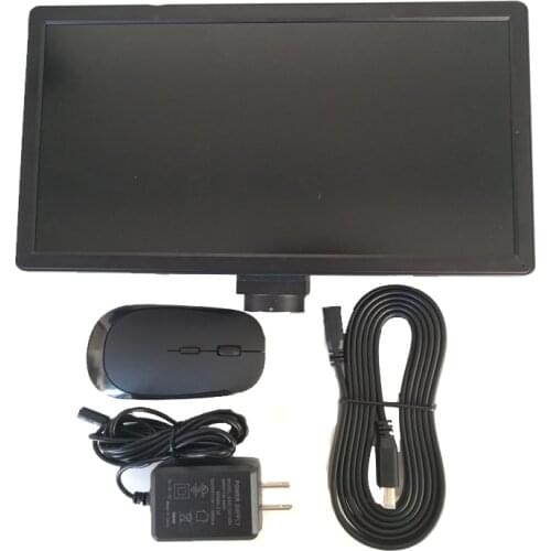 Mouse Control 11.6" Tablet PC HDMI USB Industrial Digital Microscope Camera with Measurement function+SD Card recorder