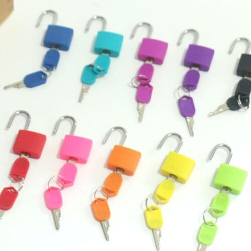 Montessori Colorful Locks Baby Early Educational Mini Lock Keys Toy Set For Children Sensory Practical Learning Sensory Toy Kit
