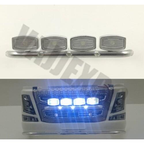 Front Bumper Light for 1/14 Remote Control TAMIYA Tractor Scania R470 R620