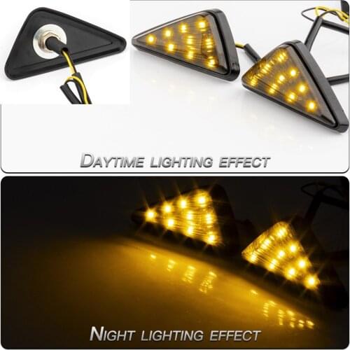 LED Turn Signal Light For SUZUKI GSXR600 GSXR750 02-05, GSXR1000 01-04 Motorcycle Accessories Front Indicator Lamp GSX-R 600/750