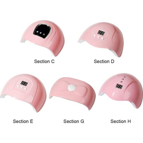 120W Nail Dryer LED Mini UV Nail Lamp for Drying Gel Nail Polish Timer Auto Sensor Manicure DIY Nail Design Tool