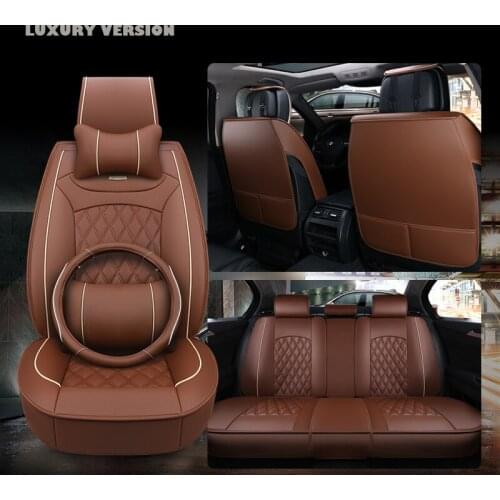 Universal car seat covers For Jaguar all models F-PACE XE XJL XJ6 XF XFL Mazda Honda Suzuki Kia auto car accessories car styling