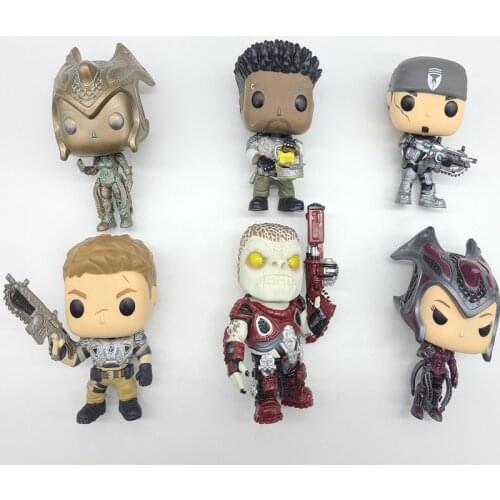 Games Gears of War JD Fenix Queen Myrrah DEL WALKER Boomer Marcus Fenix #39055 #114 #478 #112 #116 Vinyl Figure for kids gift