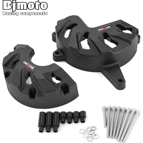 BJMOTO Motorcycle Guards From Engine Protective Cover For CFMOTO CF250NK NK250 Fairing Guard Sliders Crash Cap