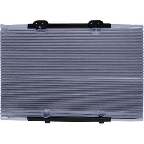 Balcony Suction Cup Sunshade Blackout Curtain Foldable Windshield Sunshade Heat Reflective Sun Shield Car Window Suction Cup