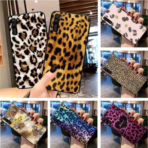 Sexy Leopard Print Woman Charm Phone Case for Huawei P20 P30 P40 lite E Pro Mate 40 30 20 Pro P Smart 2020 P10