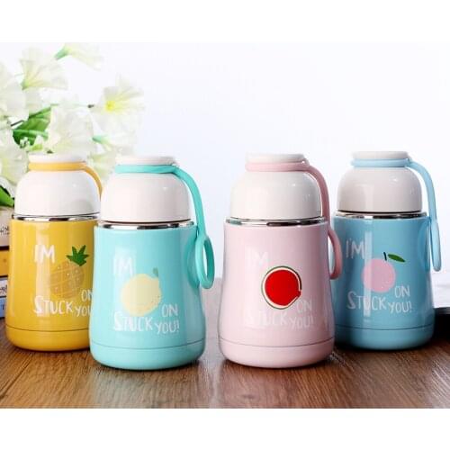 1PC Vacuum Flask Cute Thermal Cup Coffee Mugs Thermos Bottles Water Bottle Cup Travel Mugs Water Cups Thermo Cup ENQ 001