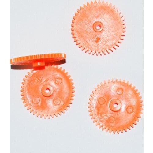 Yuanmbm 10/100pcs 42T soft plastic gear 2mm hole 0.5M/rc car robot aircraft /DIY toy technology model parts/GPE422A0.5M