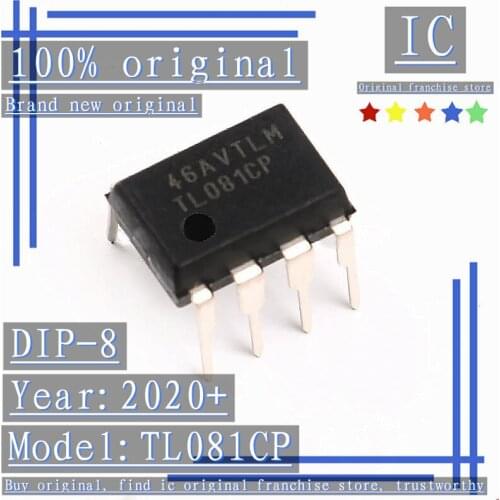 2020+100% Brand new original 5PCS-20PCS TL081CP DIP-8 Operational amplifier JFET