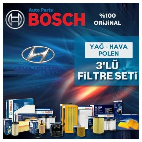 For Hyundai İ30 1.6 Crdı Bosch Filter Care Set 2012-2016