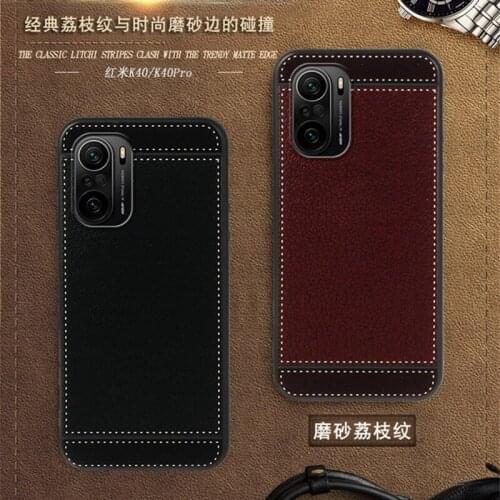 For Xiaomi Redmi K40 Pro Case M2012K11AC K40Pro Black Red Blue Pink Brown 5 Style Fashion Mobile Phone Cover