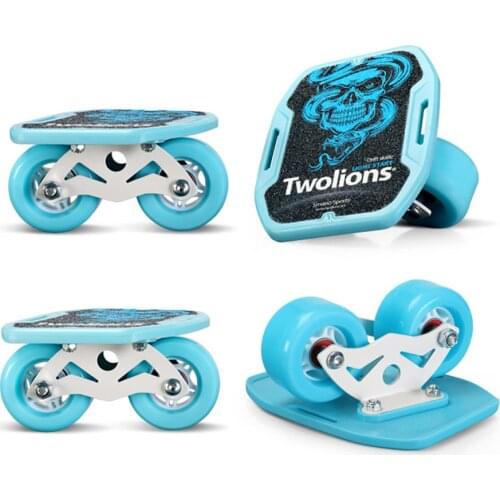 Drift Board Twolions ABS For Freeline Roller Road Drift Skates Antislip Skateboard Deck Freeline Skates Wakeboard Free Ship DB3