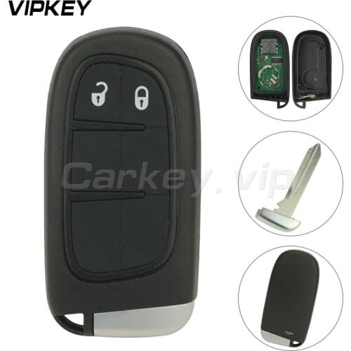 Remotekey GQ4-54T 2 Button 434MHz keyless car key smart car remote key for Dodge Chrysler Jeep Cherokee 2014 2015 2016 2017