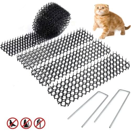 Garden Cat Scat Mat Cats And Dogs Repellent Mat With Spike Portable Household Anti-Cat Dog Outdoor Garden Supplies