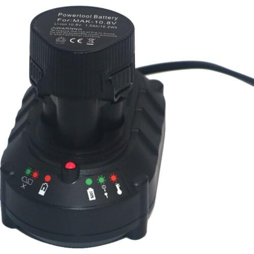 1Pcs BL1013 Lithium Electric tool battery 10.8V 2Ah +Mini Charger For MAKITA 194550-6 194551-4 BL1013 BL1014 Electric Power Tool