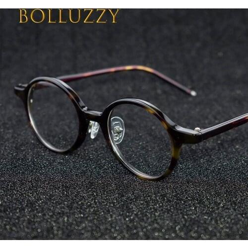 Men Women Degree Eyeglasses Frame Round Rim Reading Finding Spectacles Glasses for Men Women Tortoise Eyeglasses Frame Eyewear