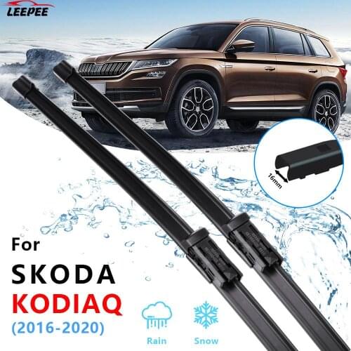 2pcs Car Wiper Blades For Skoda Kodiaq 2016-2020 Front Windscreen Windshield Wipers 26"21" Car Accessories