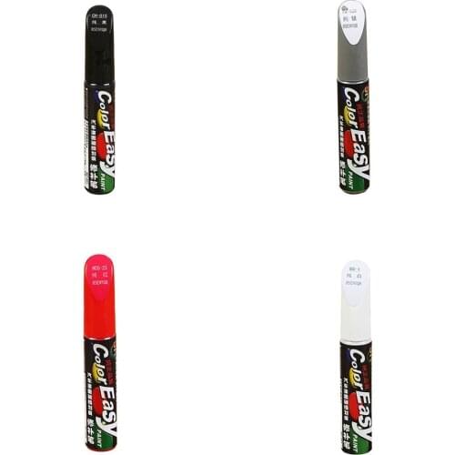 Car Touch Up Pen Set Car Paint Surface Repair Scratch Repair Paint White Gray Black Red Mixed Color Paint Pen