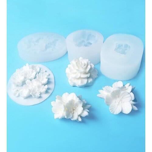 Transparent Silicone Mold Dried Flowers Resin Decorative Craft DIY Cherry blossoms Mold epoxy resin molds for jewelry making