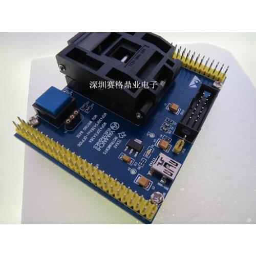 Clamshell 100%New&Original MSP430F5438A QFP100 YAMAICHI IC Burning seat Adapter testing seat Test Socket test bench