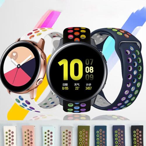 For Samsung Galaxy Watch 3 strap Watch band 46mm/42mm/Active 2/Gear S3 Frontier 20mm 22mm bracelet Huawei GT/GT2/2e/Pro strap