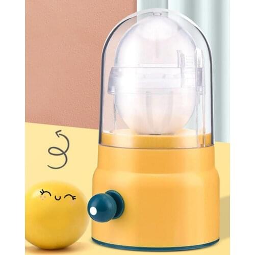 Egg Scrambler Handy Egg Shaker Whisk Kitchen Golden Egg Maker Hand Powered Egg Maker Inside Mixer Shaker For Home Kitchen Tool