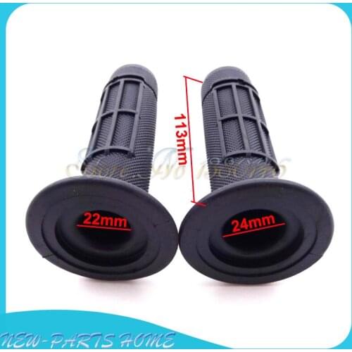 Handlebar Throttle Grips For KLX TTR CRF Pit Dirt Bike Honda Yamaha MX Motocross