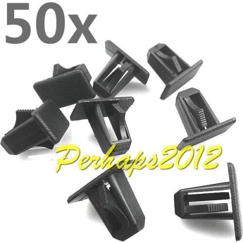 50 pcs Rocker Panel Clip Side Cladding Retainer Replaces 5FR56DX9 For Grand Cherokee 1999