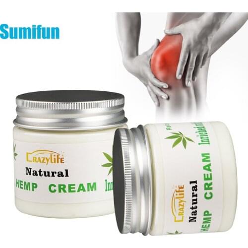 60g Natural Body Muscles Sprain Cream Arthritis Joints Back Shoulder Lumbar Pain Relief Ointment Chinese Medical Balm Massager