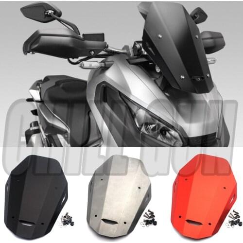 Motorcycle Aluminum CNC WindScreen Windshield Wind Deflector Viser VIsor Fit For Honda XADV 750 X ADV 2017 2018 X-ADV750 17'-18