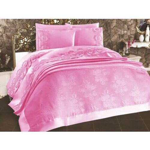 DowryWorld-Nergis Pique Set 6 Piece Pink