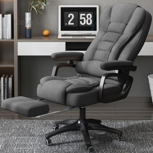 Household Computer Chair Boss Office Chairs Home Furniture Comfortable Seat Back Swivel Gaming Armchair E-sports Sofa Chair