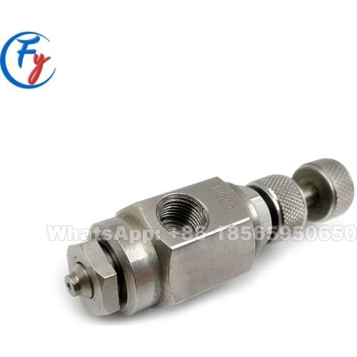 Mini 1/4 flow rate mist fogging spray air atomizing nozzles, 1/4 mini full cone fine misting water fogging air atomizing nozzle