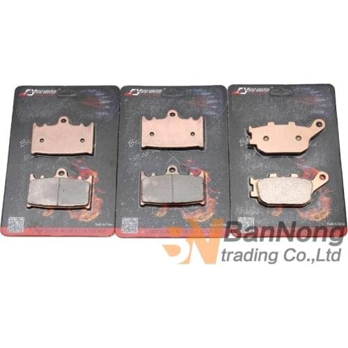 Motorcycle Front & Rear Brake Pads Disks For Suzuki GSF 650 1250 Bandit 2007 2008 2009 2010 2011 2012 2013 SV 1000