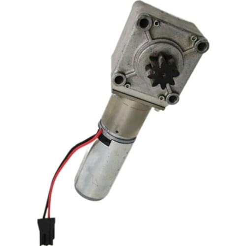 Micro DC Electric Worm Geared Motor Speed 5-30RPM Reversed 12 Volt 24V High Torque 22KG DC Motors Reducer Self-Locking For Toys