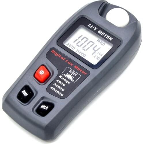 MT-30 Handheld Multifunction Digital Lux Meter 200,000 Lux Digital LCD Pocket Light Meter Lux/FC Illuminance Meter