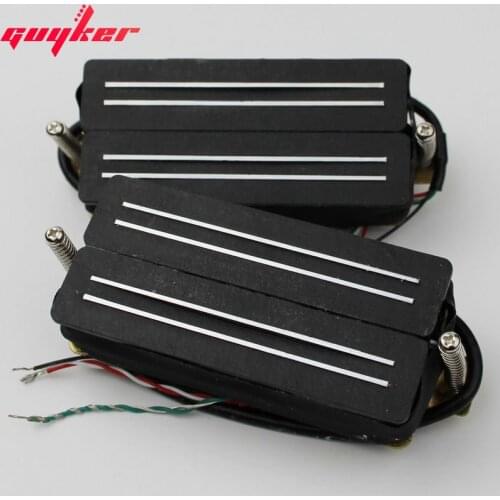 A set of high power guitar 7 string pickup humbucker pickup black