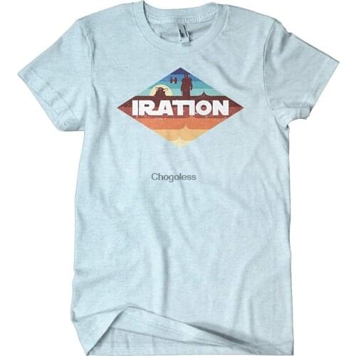Iration Novelty Letters T-Shirts for Women LE13 Short Sleeve Womens Tops