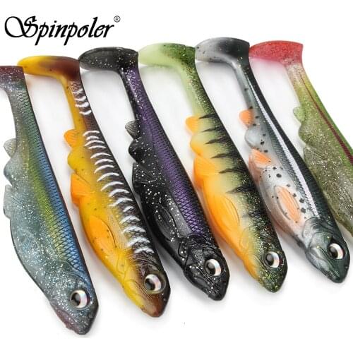 2021 New 16cm/6.3in 33g Spinpoler Stalker Weedless Dirty Perch Swimbait Classic Shad Pike Lure with A Huge Hook Pocket