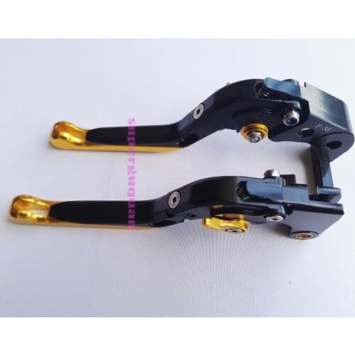 New For Suzuki GSX-R1000 Gixxer GSXR1000 GSXR 1000 2005 2006 motorcycle motorbike Foldable Extendable brake&Clutch Levers Black
