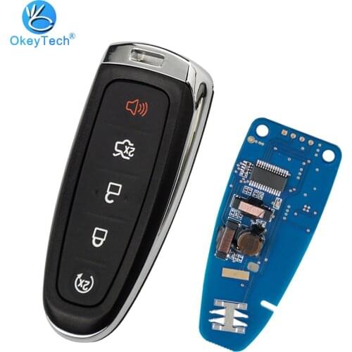 OkeyTech for Ford Edge Escape Explorer Taurus for Focus C-Max Transmitter Smart Remote Car Car Key 315MHZ ID46 Chip M3N5WY8609