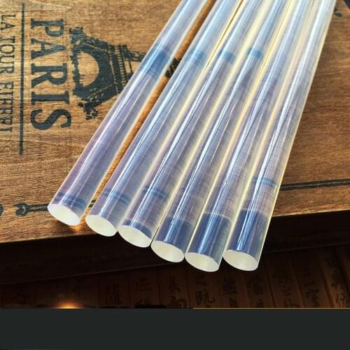 1 pieces 11mm*19cm Transparent Environmental Protection High Stickiness Solid Hot Melting Glue Stick for Fix Glass Plastic Wood
