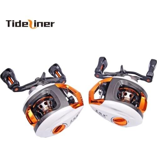 Bait Casting fishing Reel Left Right Hand reel 12+1 bearing 190g weight 6.3:1 gear ratio metal spool baitcasting fishing wheels