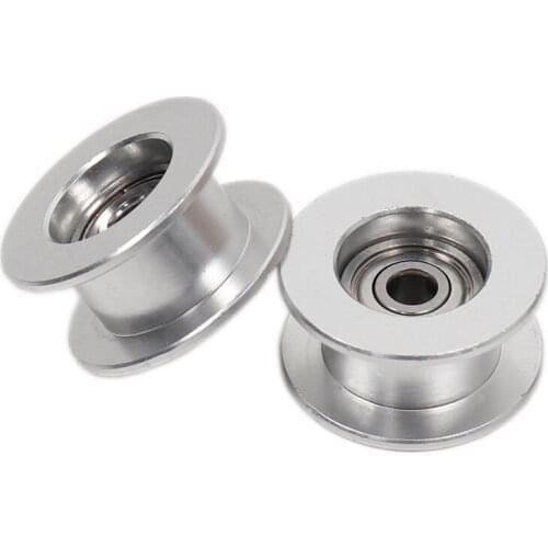 Prusa I3 MK3/mk3s X/Y Axis Timing Belt Pulley 3mm Bore Aluminum Flat Idler Pulley Replacing 623h Bearings for Prusa I3 Mk3s Bear