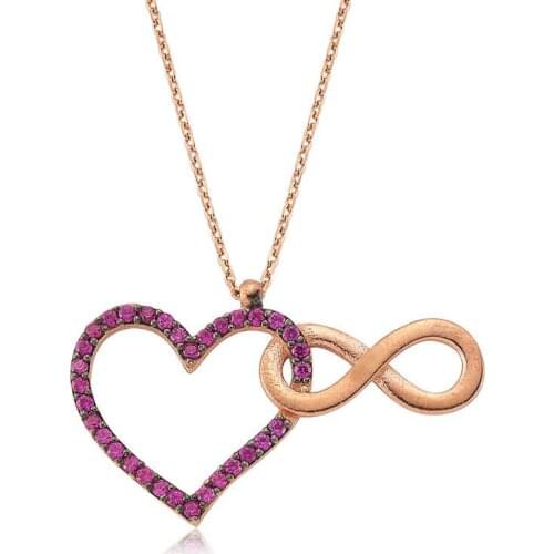 Tevuli 925 Sterling Silver in My Heart With You Forever Necklace