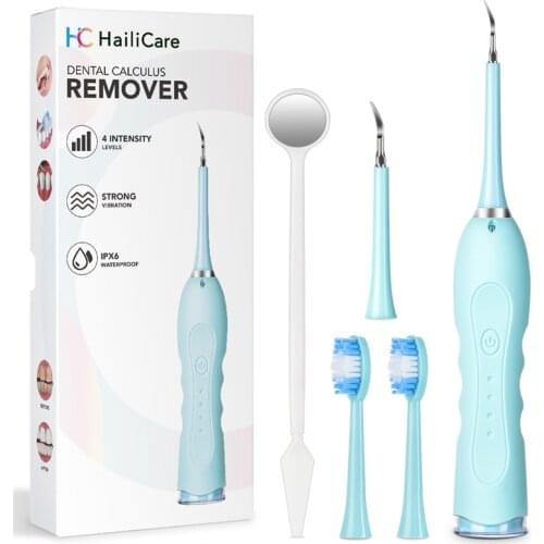 Teeth Whitening Dental Ultrasound Calculus Remover Teeth Cleaner Smoke Stains Tartar Plaque Remover Electric Sonic Dental Scaler