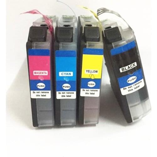 Vilaxh ink cartridge for brother LC121 LC123 LC125 LC127 LC129 DCP-J132W/J152W J172 J552 J752 J4110 J6520 J4710